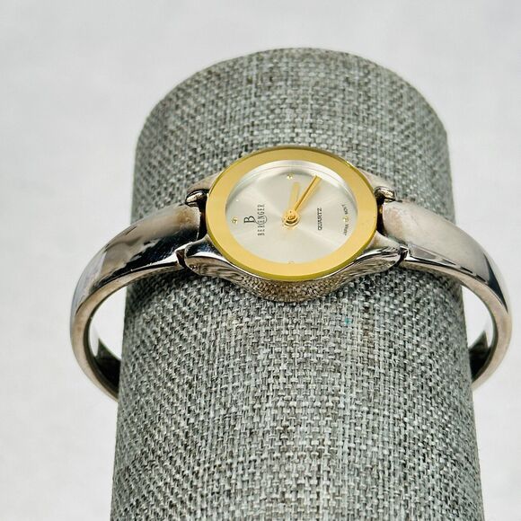 Berenger Watch Womens 23mm Round Two Tone Quartz Modern Classic New Battery - Picture 3 of 13